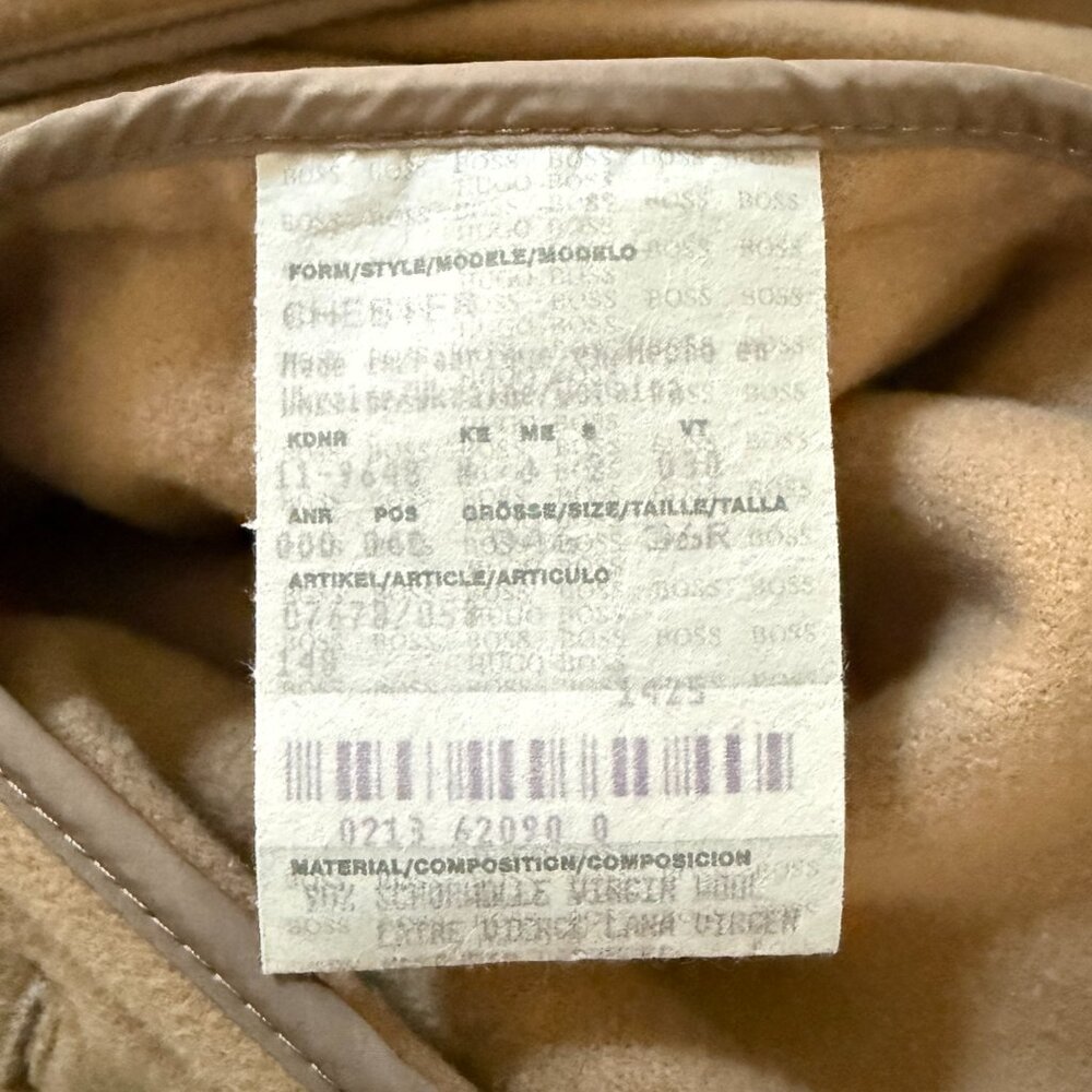 Hugo Boss  Jacket Wool/Cashmere Size 36R - Picture 6 of 6
